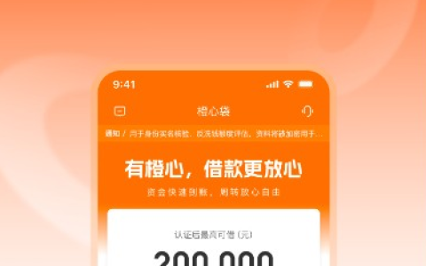 橙心袋安卓版下载及申请指南：解决宜口袋无法注册问题，附实用入口推荐