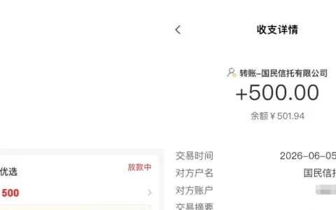 橙心贷协调申请获批 500 元额度，扣除相关费用后实际可用无几，整体性价比偏低