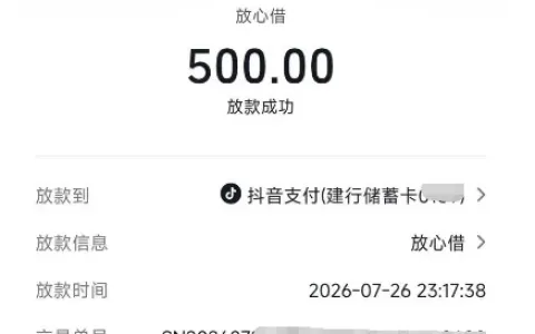 放心借注销主号后换小号申请实测，成功获批 500 元初始额度，操作方法与风险提示参考